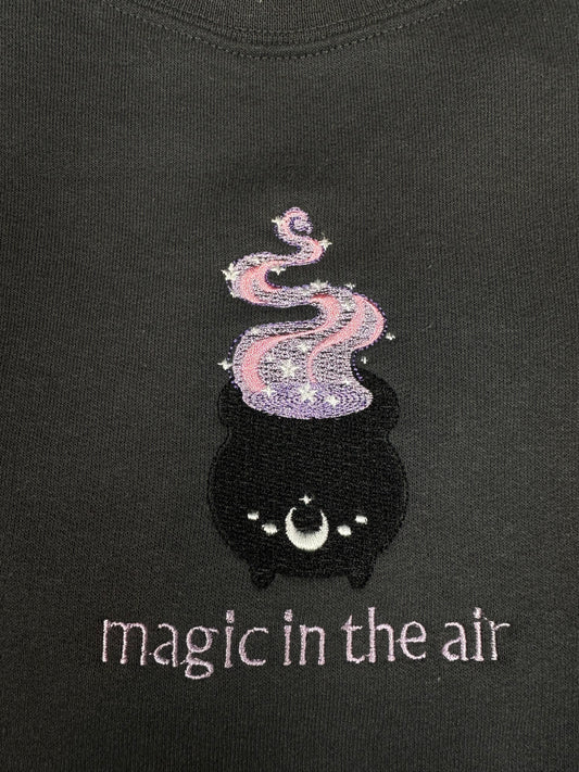 Halloween Era | Magic In The Air Witch Cauldron Halloween Crewneck