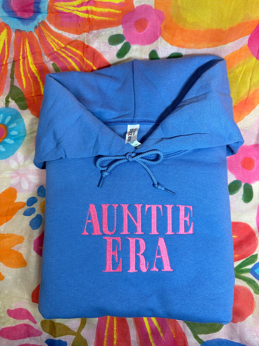 Auntie Era Embroidered Sweatshirt | Aunt sweatshirt - Taylor swift inspired