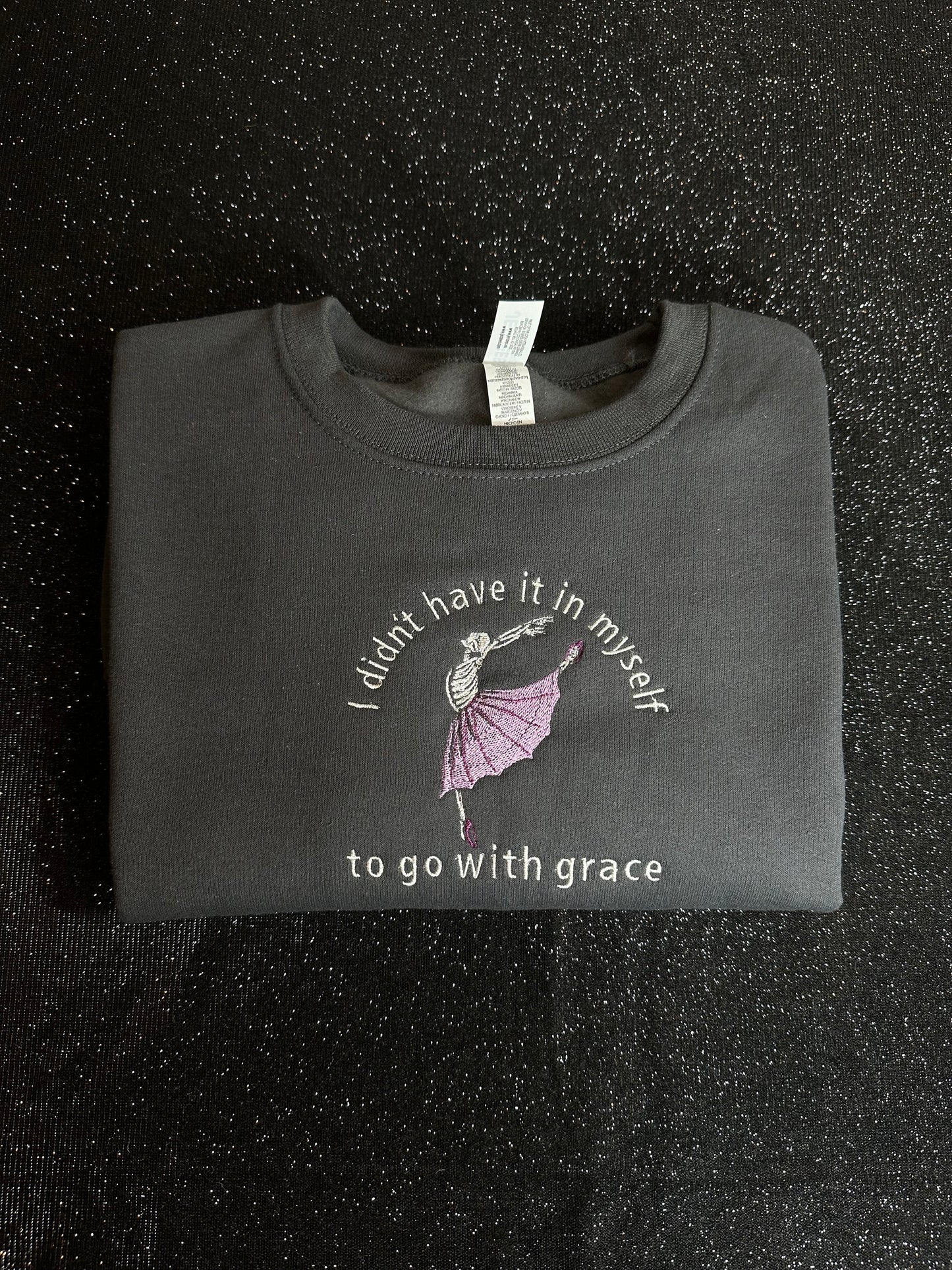 Halloween Era | I Didn't Have It In Myself To Go With Grace |  Dancing Seleton Crewneck | Taylor Spooky Sweatshirt | Lyric Sweatshirt