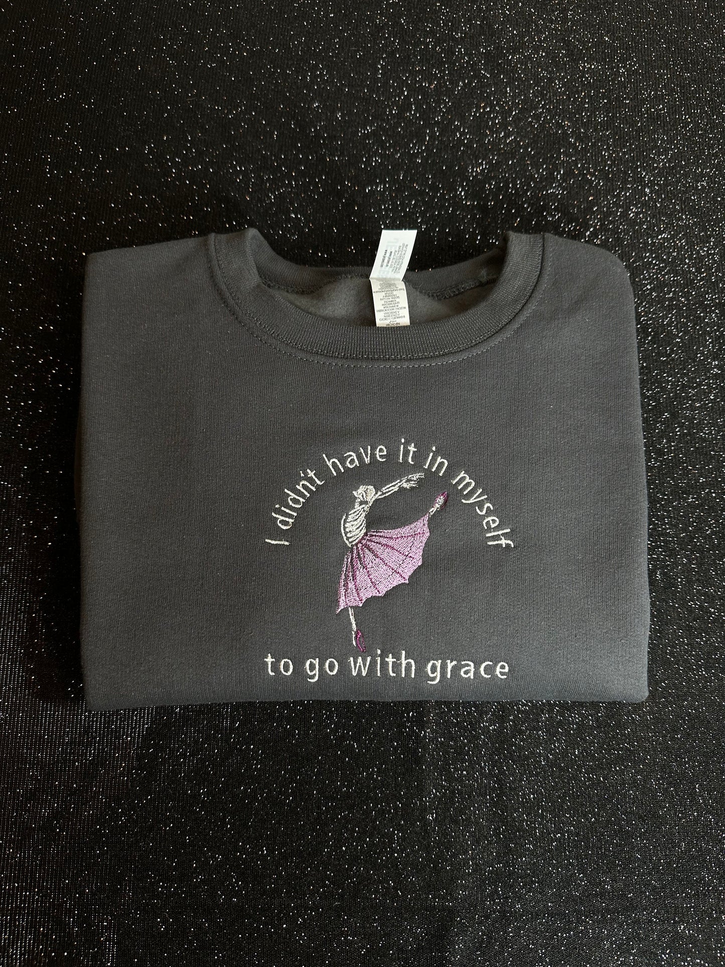 Halloween Era | I Didn't Have It In Myself To Go With Grace |  Dancing Seleton Crewneck | Taylor Spooky Sweatshirt | Lyric Sweatshirt